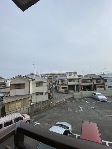 【京都市西京区上桂御正町のマンションの眺望】