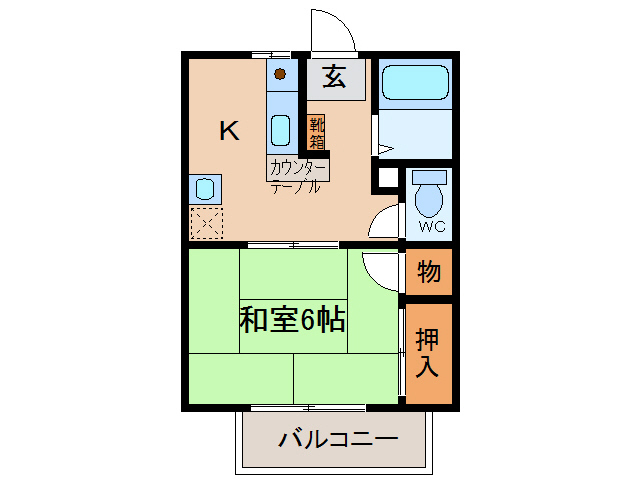 ＣＯＳＭＯIの間取り