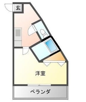 ポテト国富の間取り