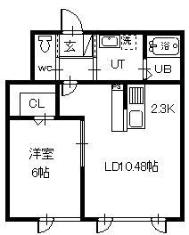 ＯＬＩＶＥVの間取り