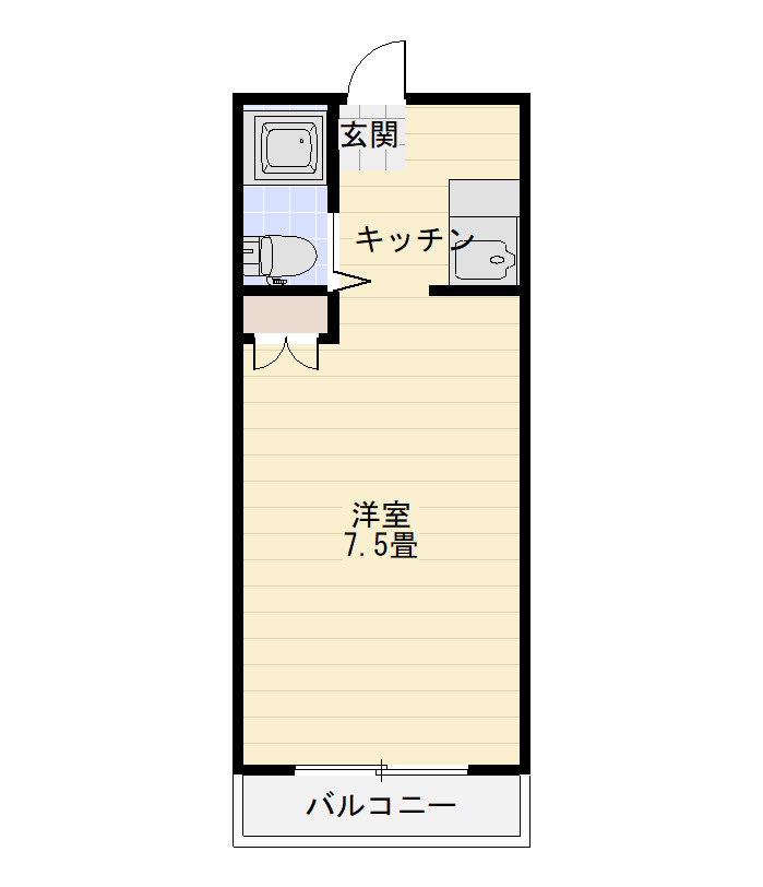 【桜ヶ丘小野ビルの間取り】