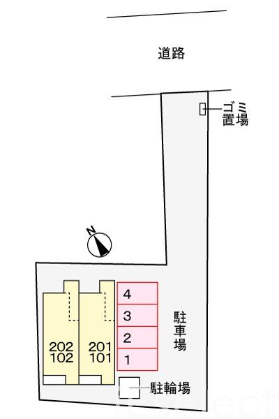 【千葉市緑区誉田町のアパートのその他】