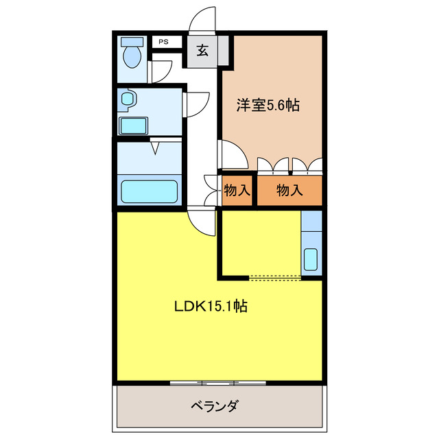 プロニティハイムの間取り