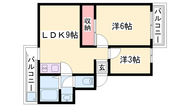 １０１マンションの間取り