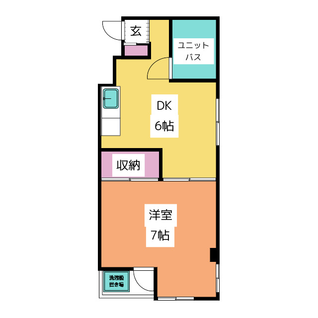 品川区小山台のマンションの間取り