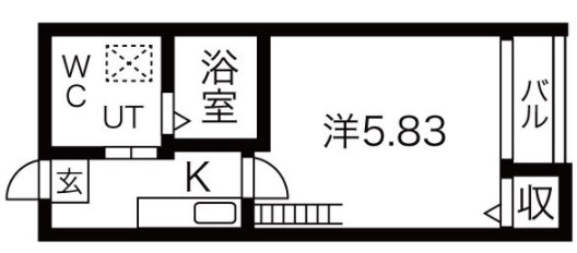 アモーレ笠取の間取り