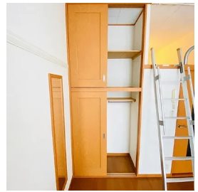 収納　収納付きのお部屋です。