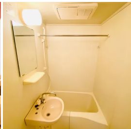 洗面設備　洗面台です。