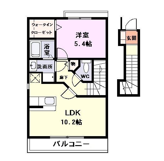 アルビレオの間取り