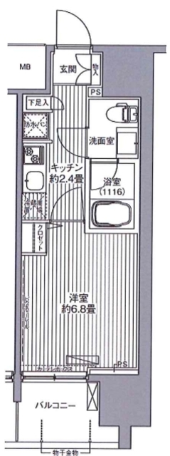 センテニアル王子神谷の間取り