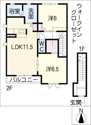 ポラリスの間取り