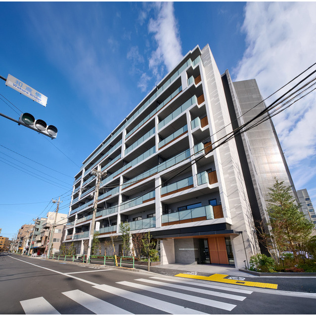 【ザ・パークワンズ深川門前仲町の建物外観】