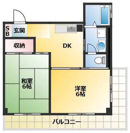 メゾンド久が原の間取り