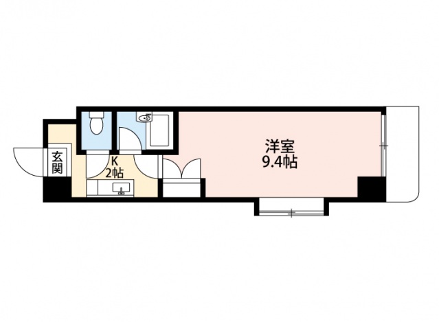 広島市安佐南区伴東のマンションの間取り