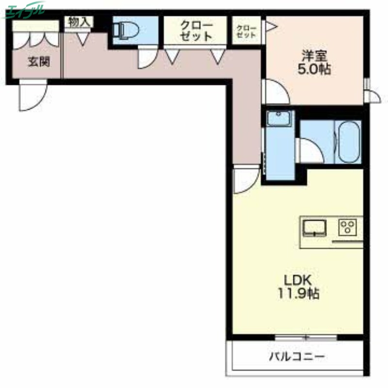 カルチェ・シュペールの間取り