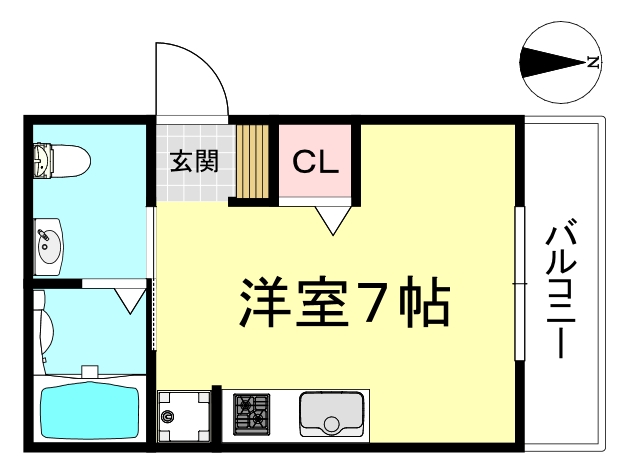 River WEST 遊友の間取り