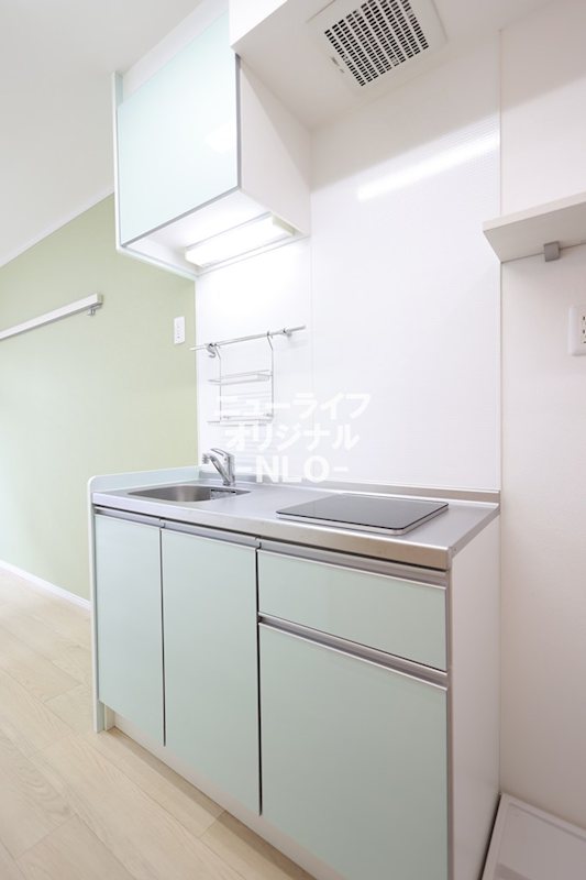 キッチン　お手入れの簡単なIHクッキングヒーター☆