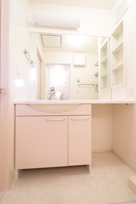 洗面設備　図面と現状に相違がある場合には現状を優先