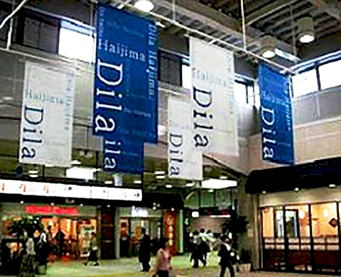 ショッピングセンター　ディラ拝島（ショッピングセンター）まで592m