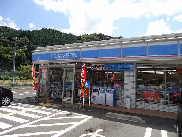 コンビニ　ローソン 三朝温泉店（コンビニ）まで60m