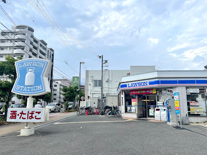コンビニ　ローソン 放出東二丁目店（コンビニ）まで757m
