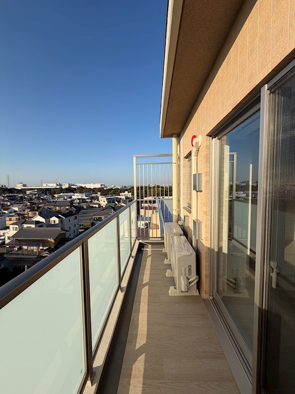 バルコニー　同タイプ710号室