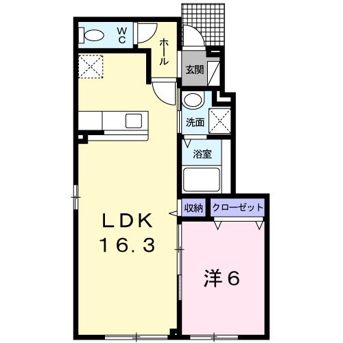 クラール・ヒルズ1_間取り_0