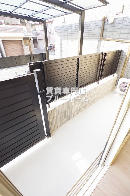 バルコニー　広いバルコニーです！