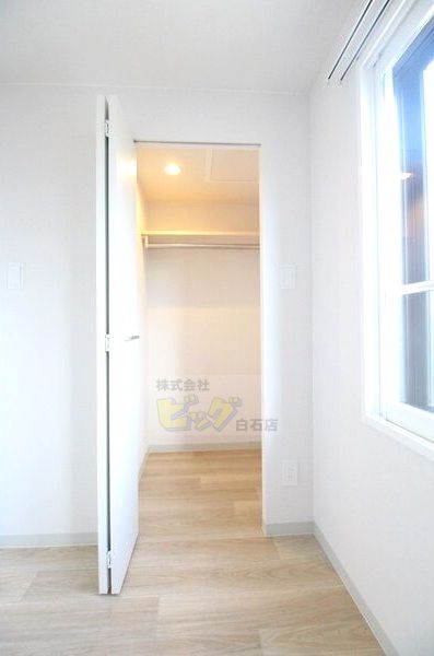 収納　広々ウォークインクローゼット完備しています♪