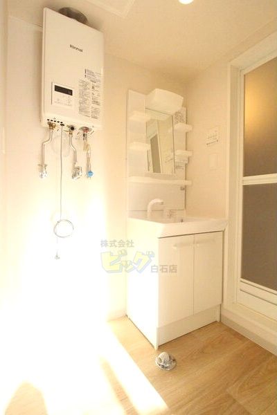 洗面設備　シャンプードレッサー完備しています♪