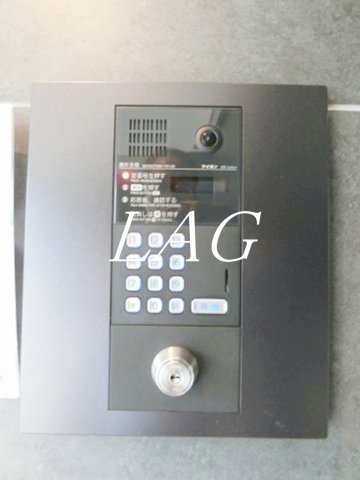 セキュリティ　オートロックです。