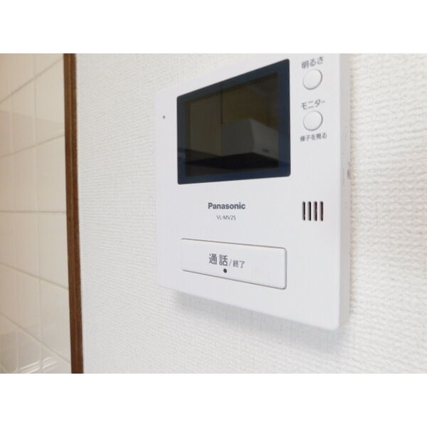 セキュリティ　モニター付きインターホン