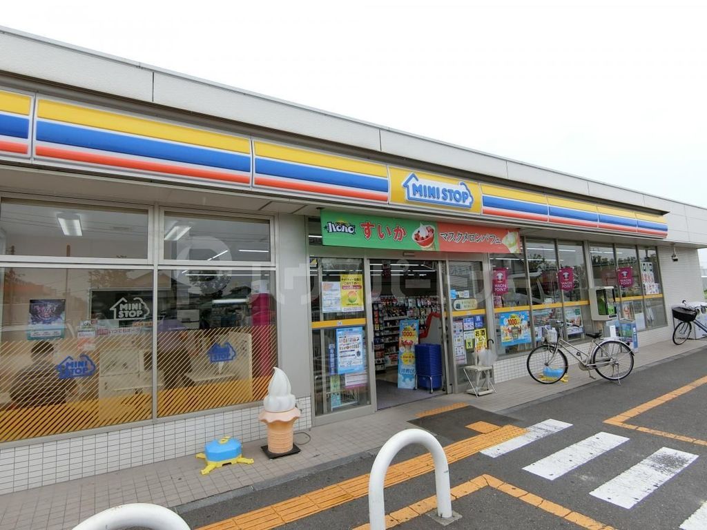 コンビニ　ミニストップ越谷レイクタウン東店（コンビニ）まで600m