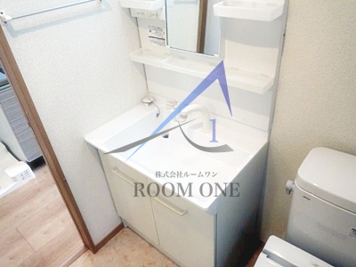 洗面設備　洗面台です。