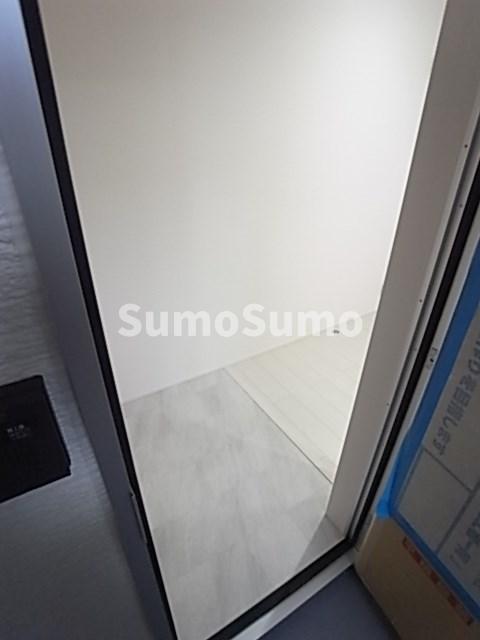 玄関　収納もある玄関です