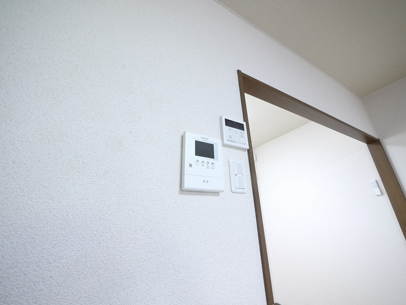 セキュリティ　モニター付きインターホンです