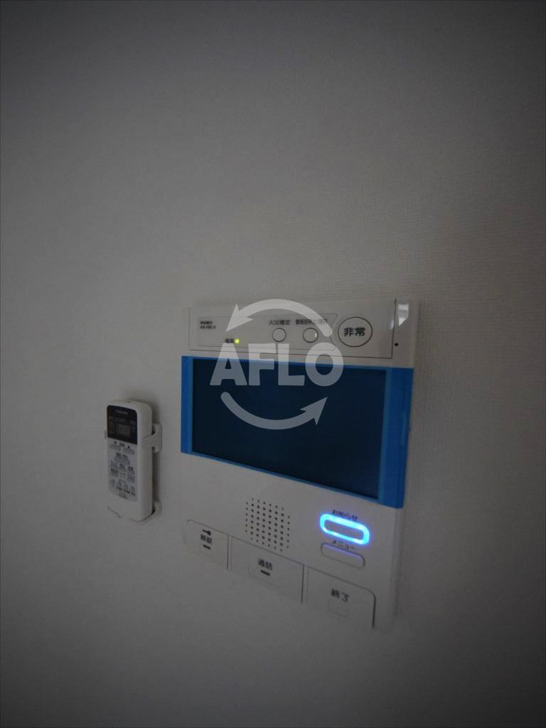セキュリティ　S-RESIDENCE南堀江　モニター付きインターホン