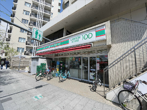 コンビニ　ローソンストア100 御器所店（コンビニ）（コンビニ）まで192m