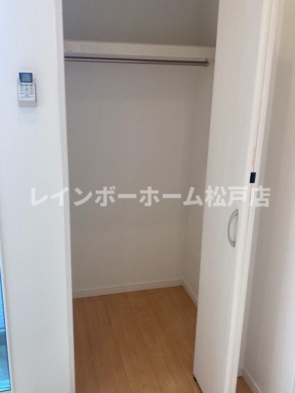 収納　収納のためのスペースです