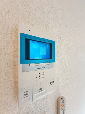 セキュリティ　モニター付きインターホンです