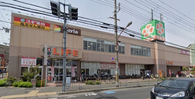 コンビニ　ローソン　岸部南店（コンビニ）まで384m
