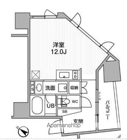 ＪＲ山手線 巣鴨駅 徒歩6分 14階建 築3年の間取り写真