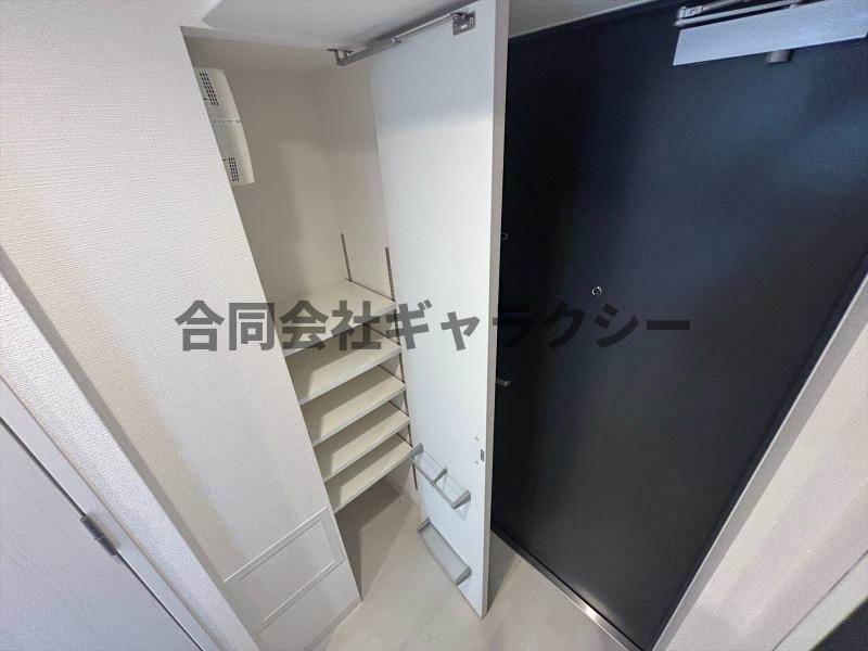 玄関　シューズボックス付きの玄関