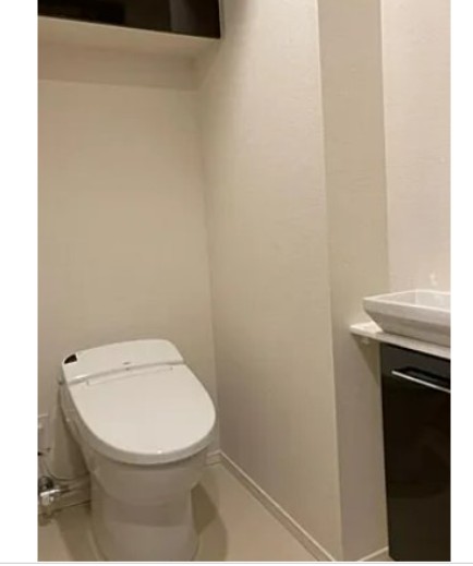 トイレ　ゆったりとした空間のトイレです
