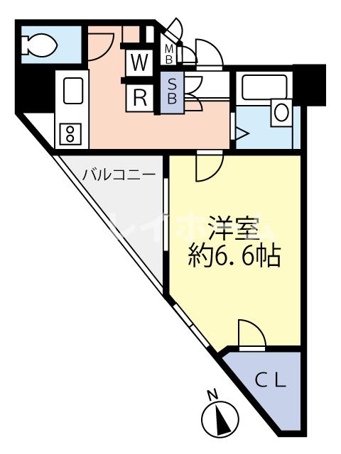 グランヴァン戸越銀座の間取り写真