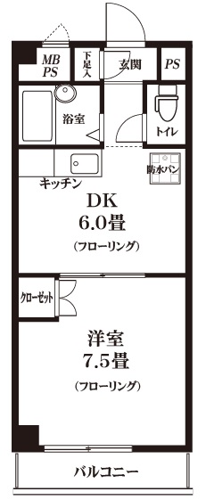臼井第二ビルの間取り写真