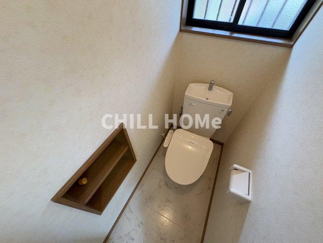 ＪＲ上越線 井野駅 徒歩7分 2階建 築25年のトイレ写真