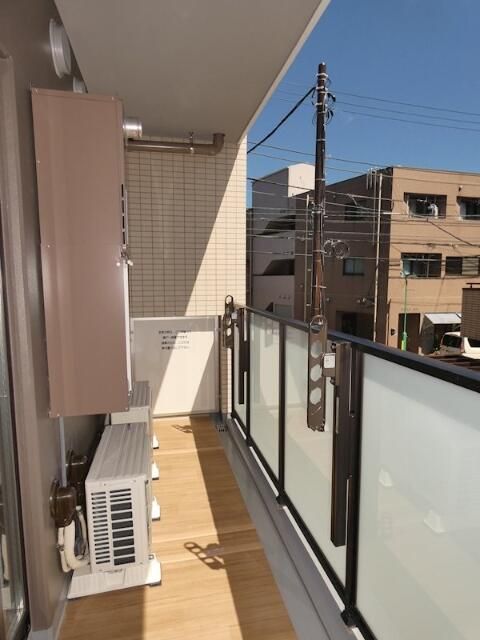 バルコニー　落ち着いた時間を過ごせるバルコニーです