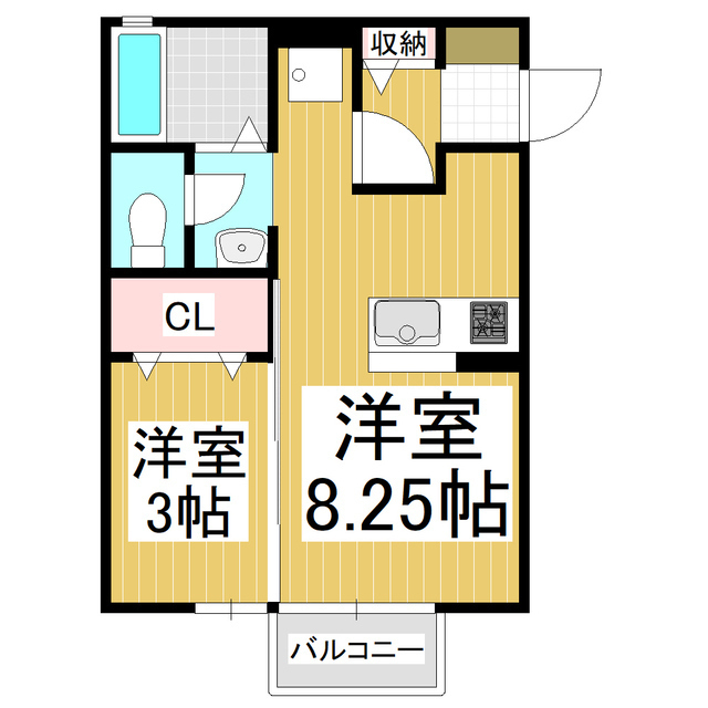 プロスパーKの間取り写真