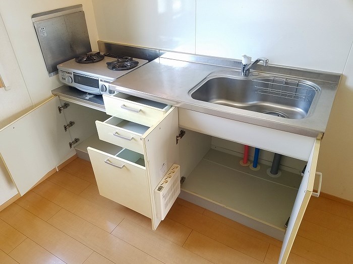 ＪＲ中央線 日野駅 徒歩7分 2階建 築19年のキッチン写真